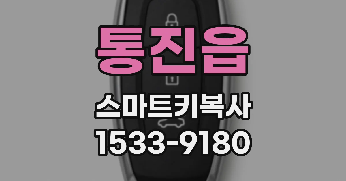 통진읍 스마트키복사