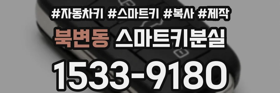 북변동 스마트키분실