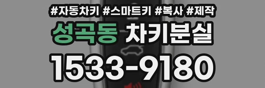 성곡동 차키분실