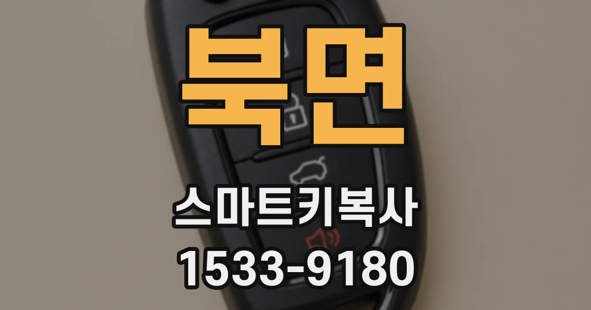 북면 스마트키복사