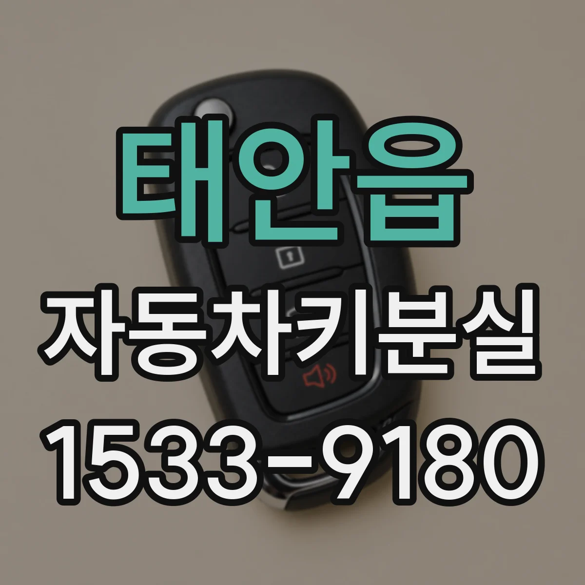 태안읍 자동차키분실