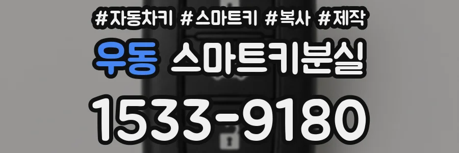 우동 스마트키분실