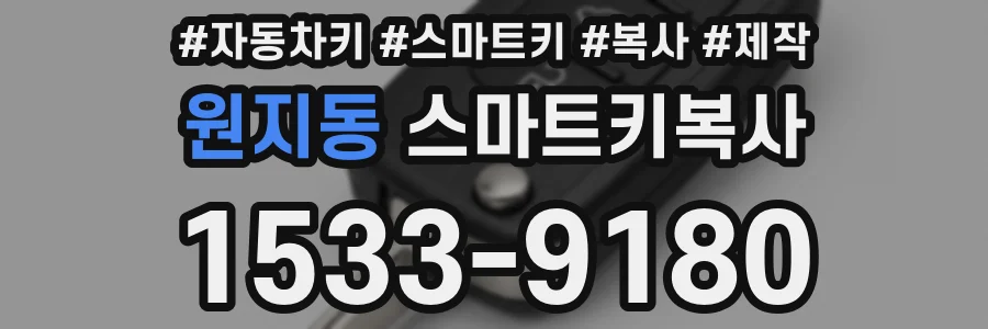 원지동 스마트키복사