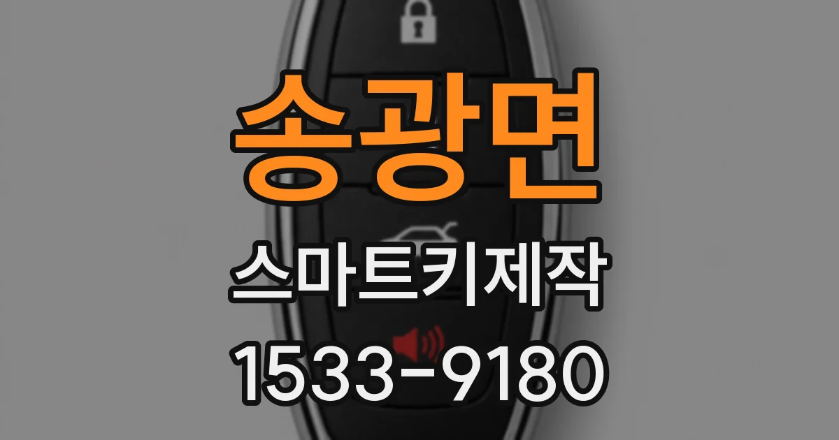 송광면 스마트키제작