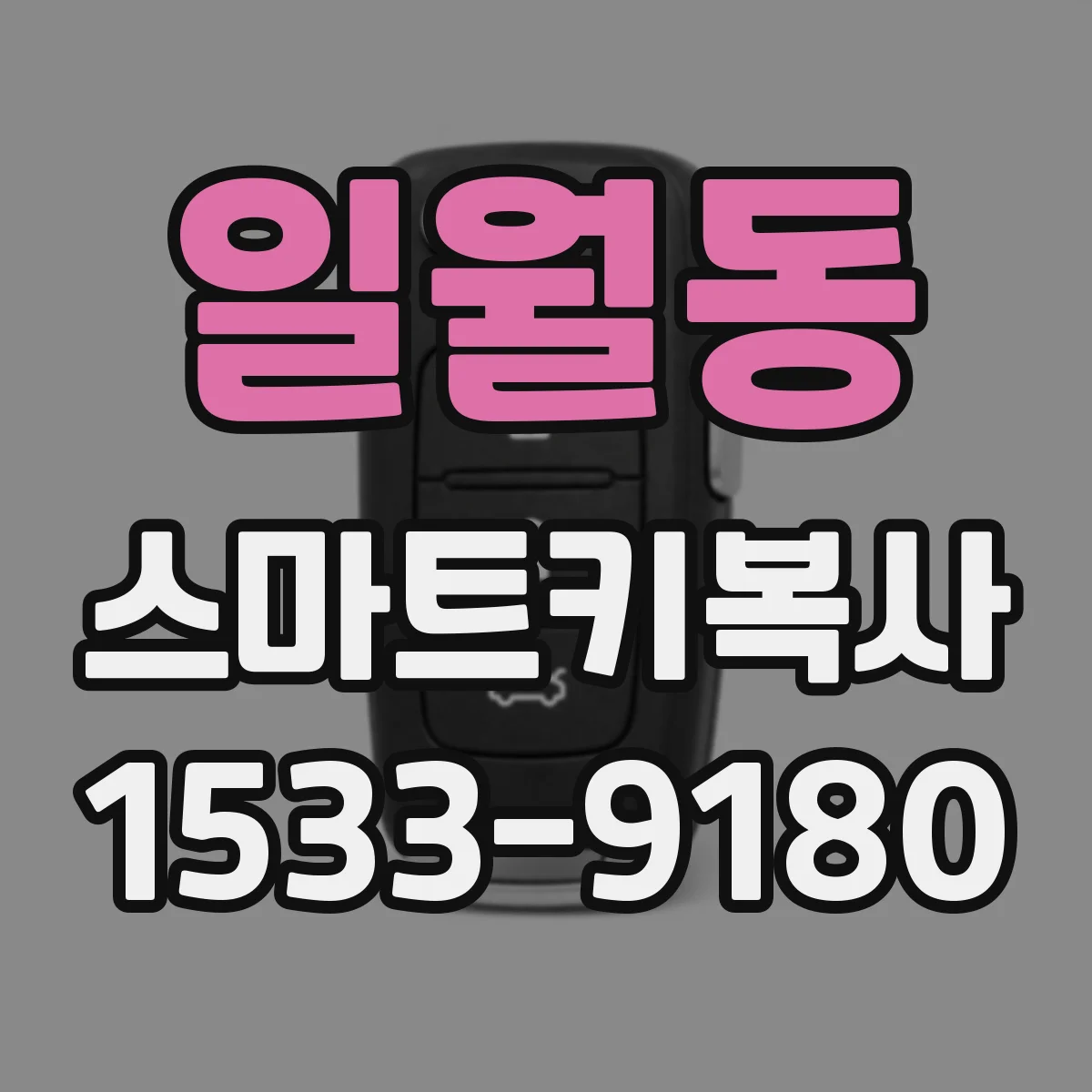 일월동 스마트키복사