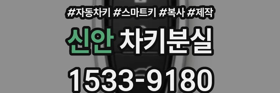 신안 차키분실
