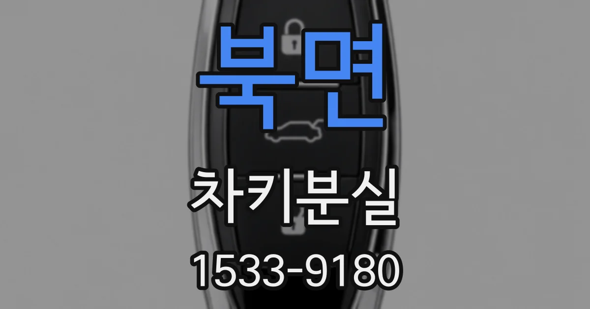 북면 차키분실