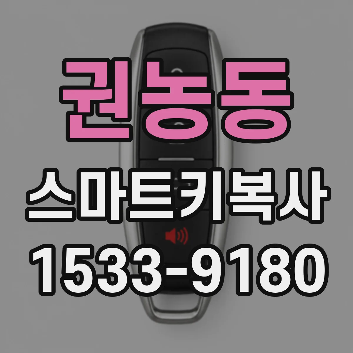 권농동 스마트키복사 복사 작업 없이 케이스만 바꿨을 때 문제