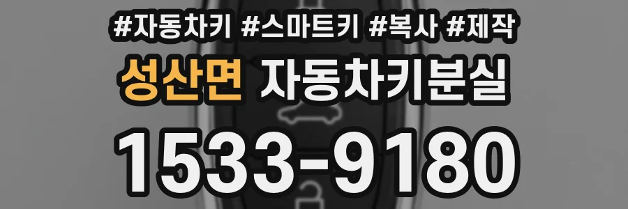 성산면 자동차키분실