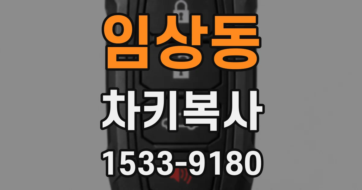 임상동 차키복사