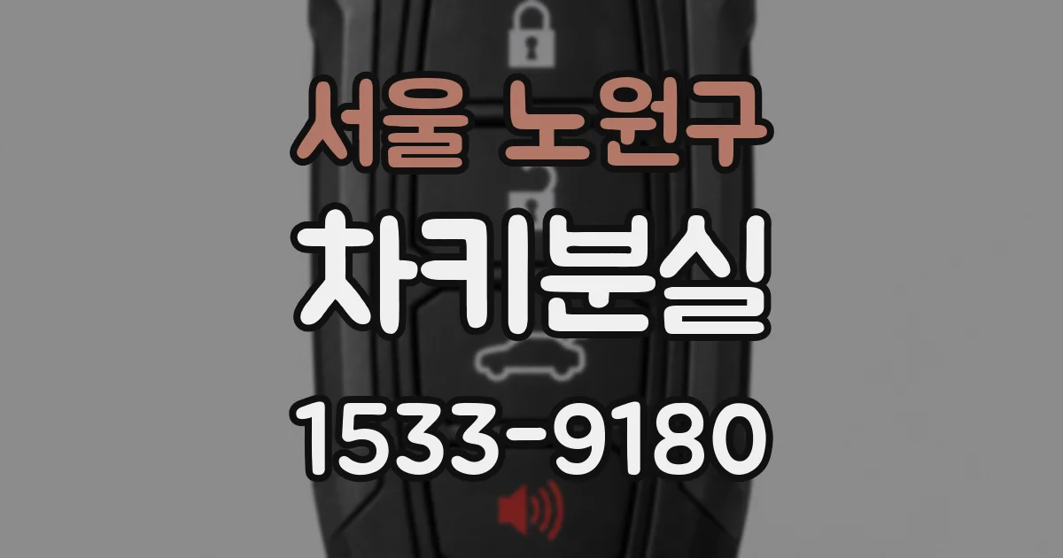 서울 노원구 차키분실