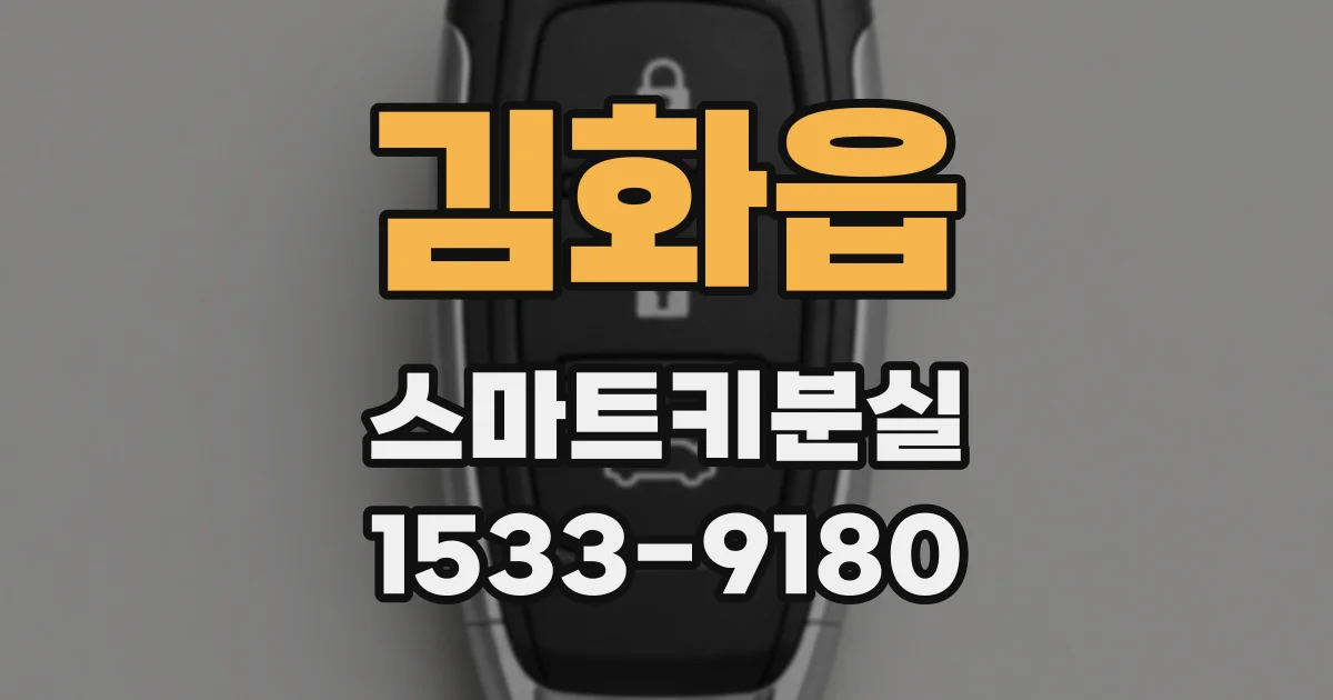 김화읍 스마트키분실