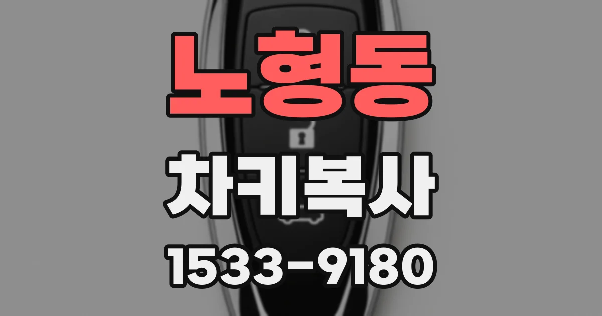 노형동 차키복사