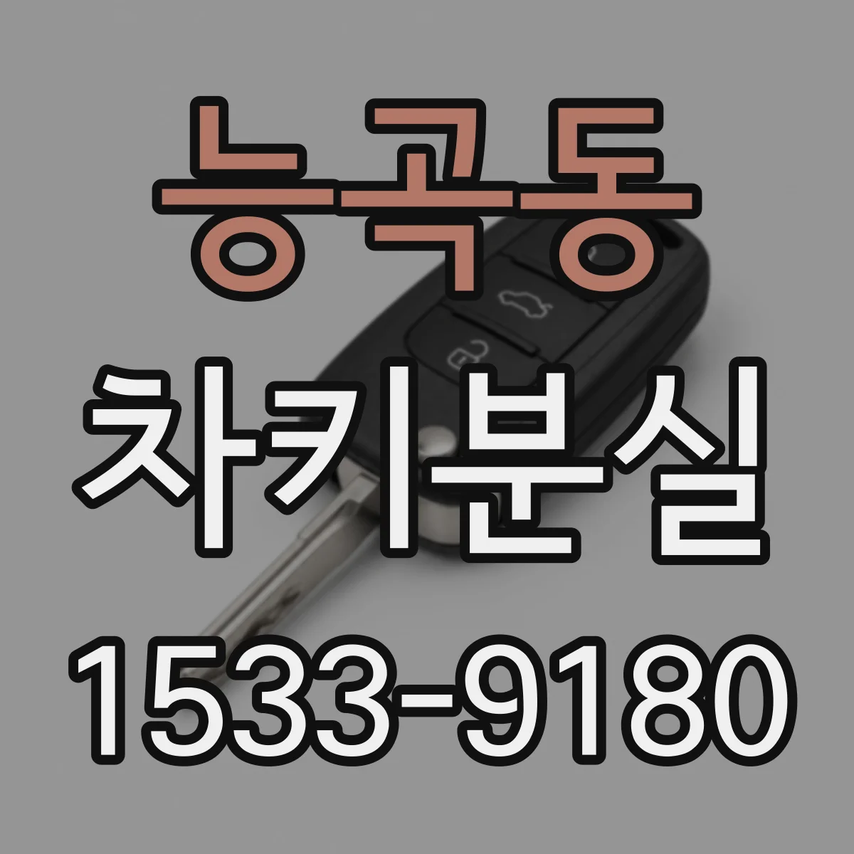 능곡동 차키분실