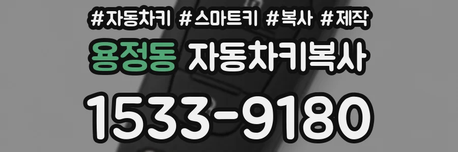 용정동 자동차키복사