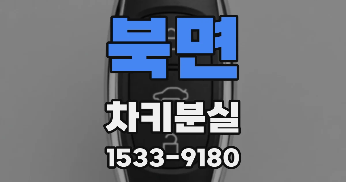 북면 차키분실