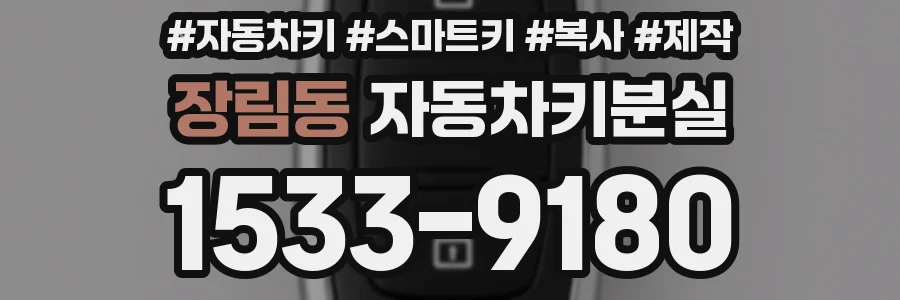 장림동 자동차키분실