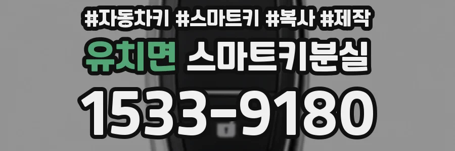 유치면 스마트키분실