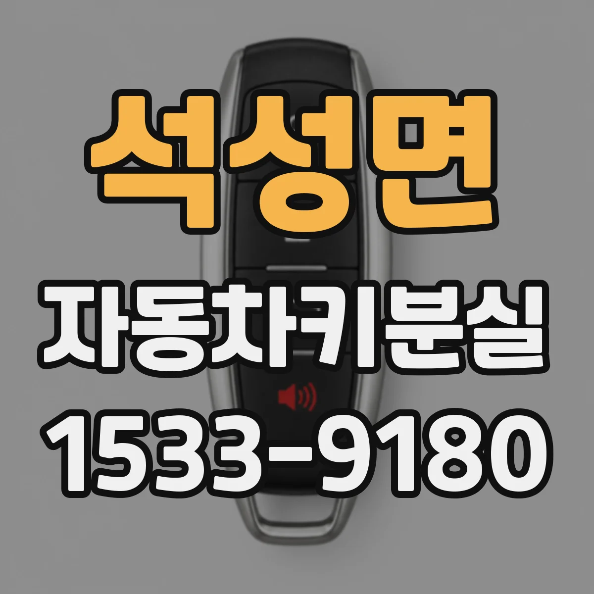 석성면 자동차키분실