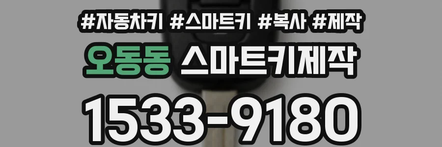 오동동 스마트키제작