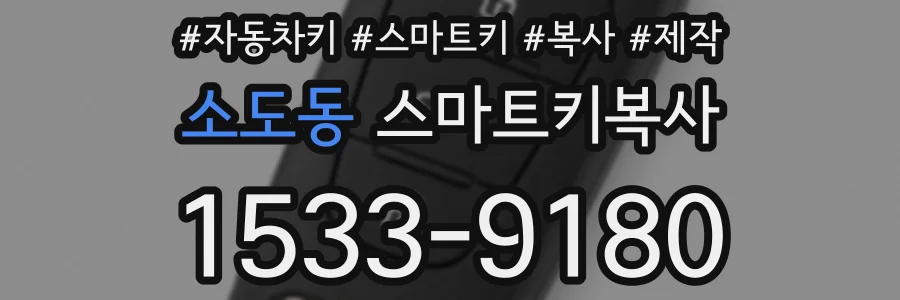 소도동 스마트키복사