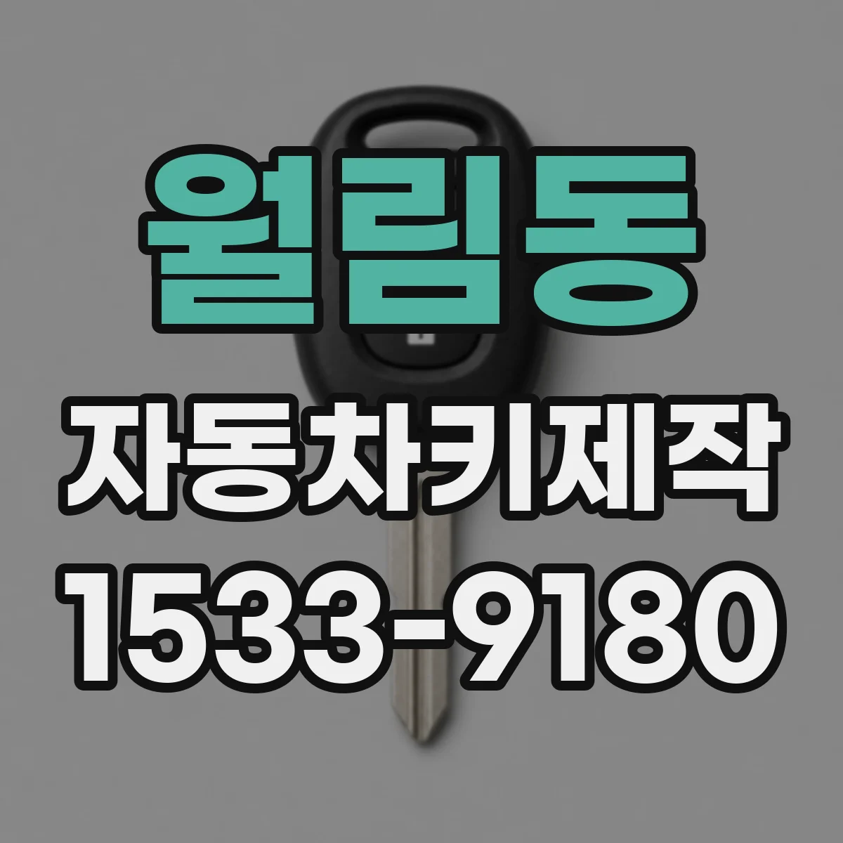 월림동 자동차키제작