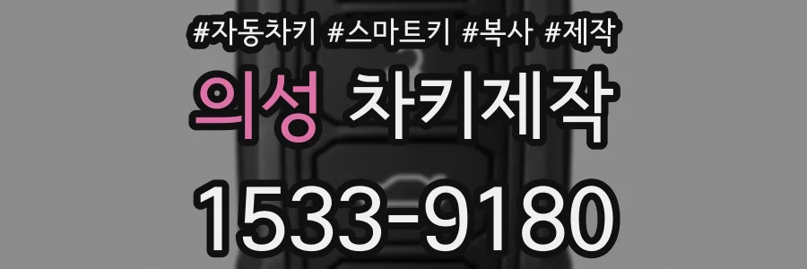 의성 차키제작
