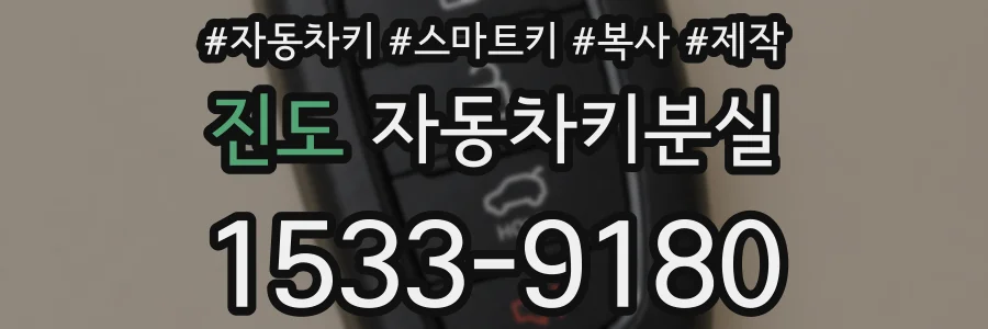 진도 자동차키분실