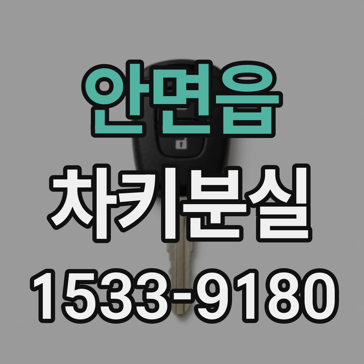안면읍 차키분실