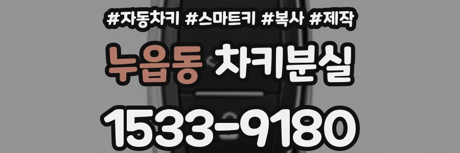 누읍동 차키분실