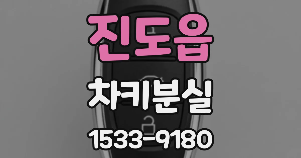 진도읍 차키분실