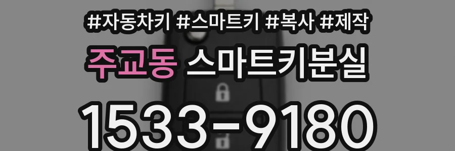 주교동 스마트키분실