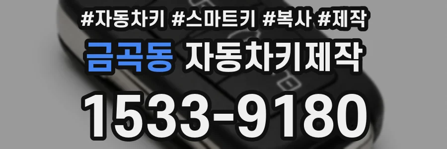 금곡동 자동차키제작