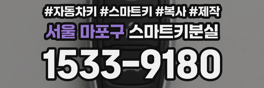 서울 마포구 스마트키분실