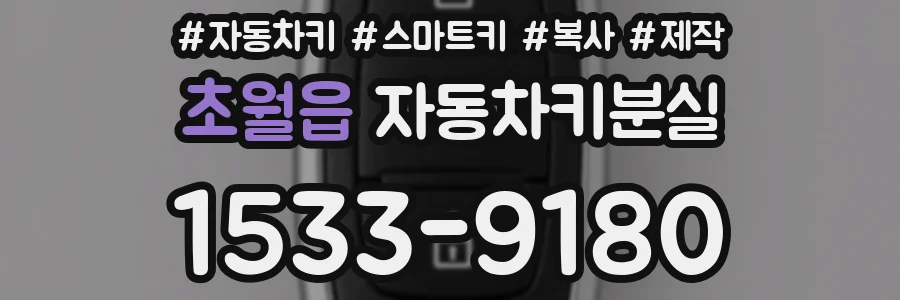 초월읍 자동차키분실
