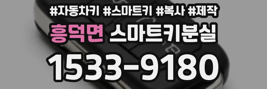 흥덕면 스마트키분실