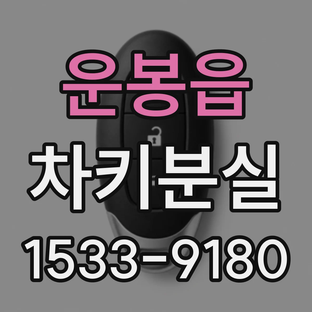 운봉읍 차키분실
