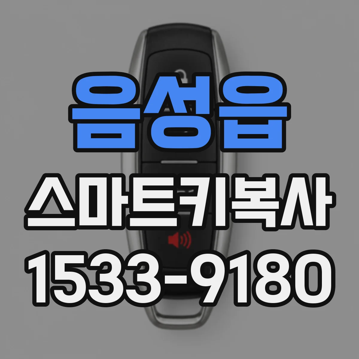 음성읍 스마트키복사