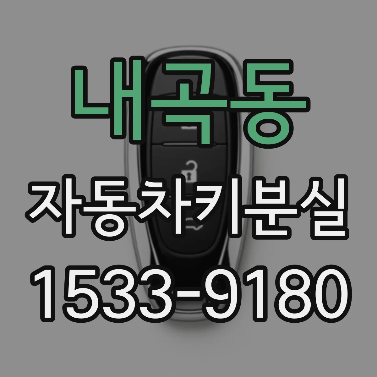 내곡동 자동차키분실