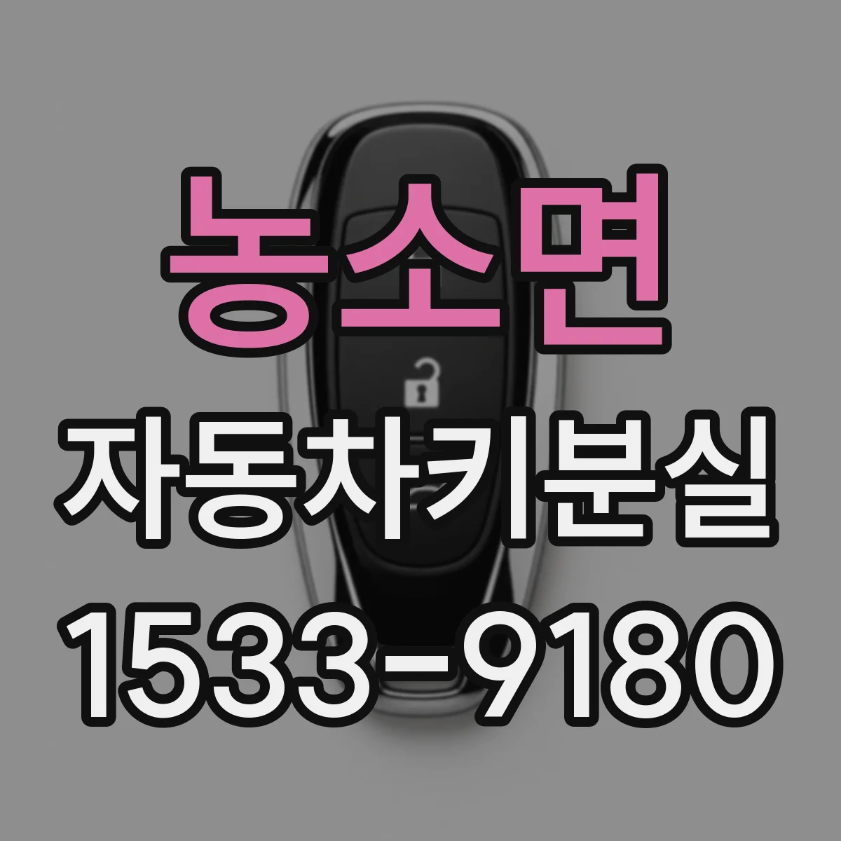 농소면 자동차키분실