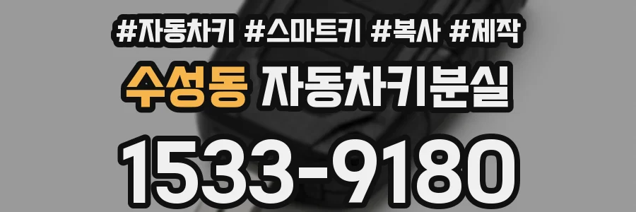 수성동 자동차키분실