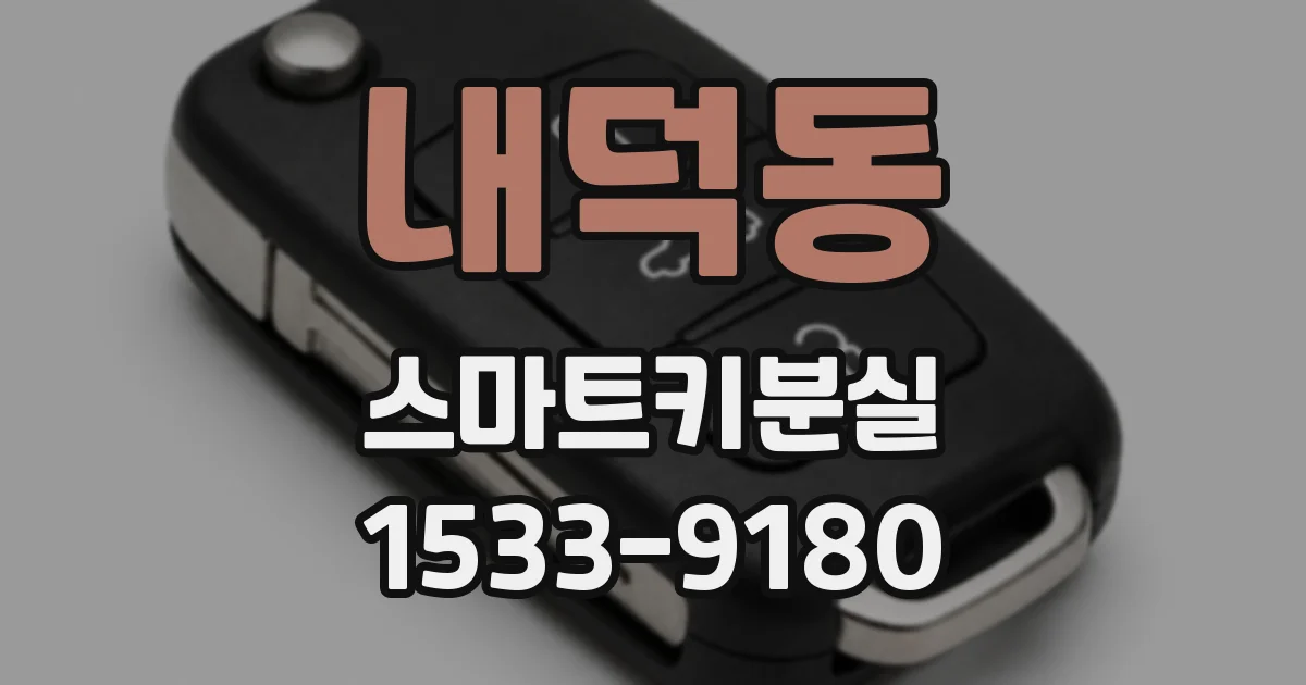 내덕동 스마트키분실