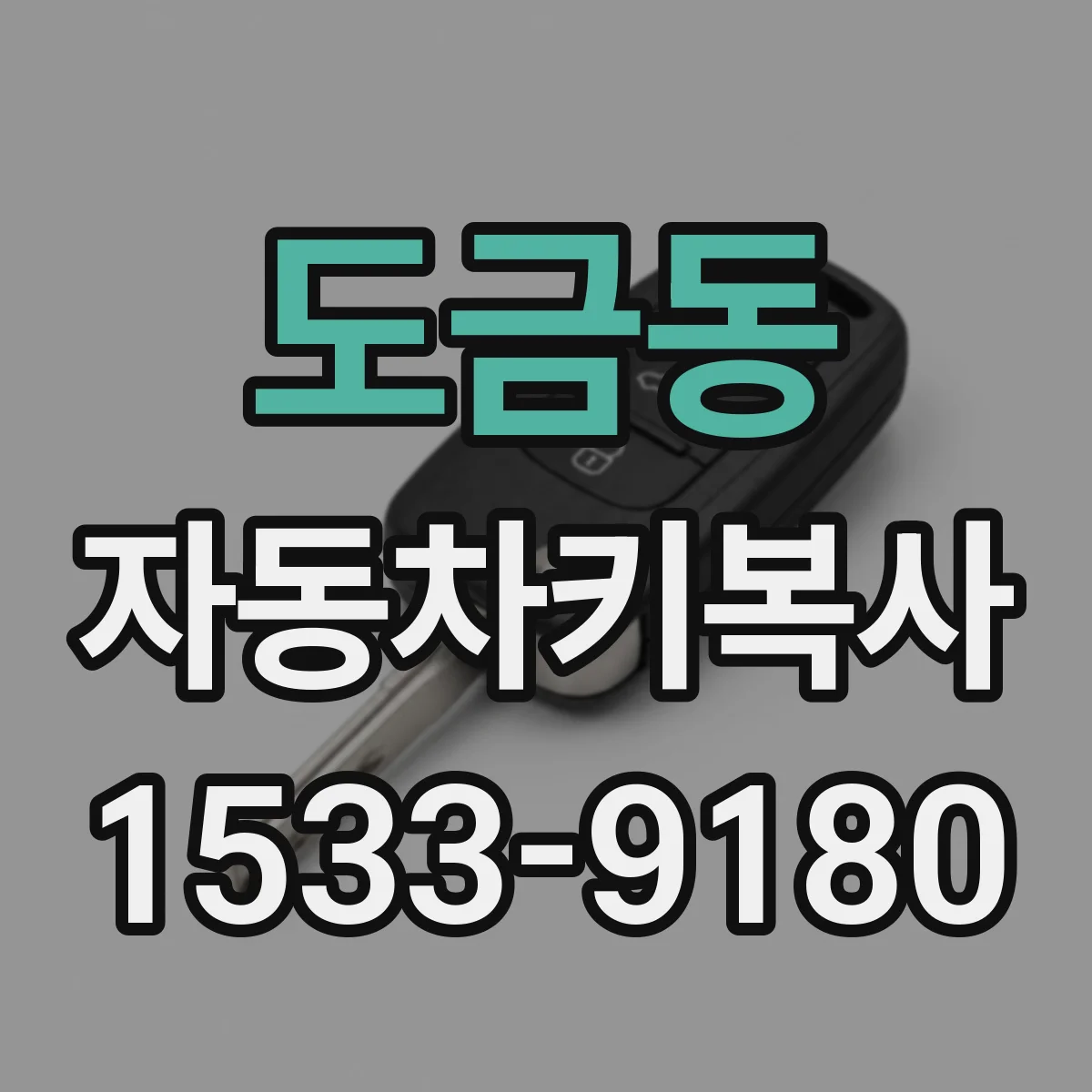 도금동 자동차키복사