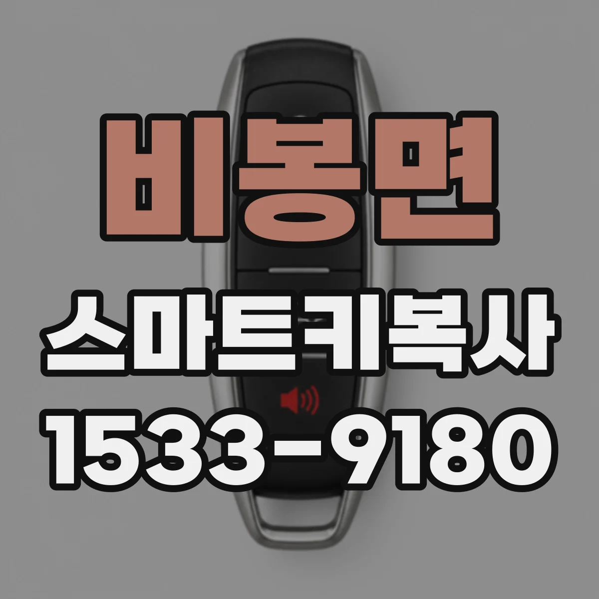 비봉면 스마트키복사