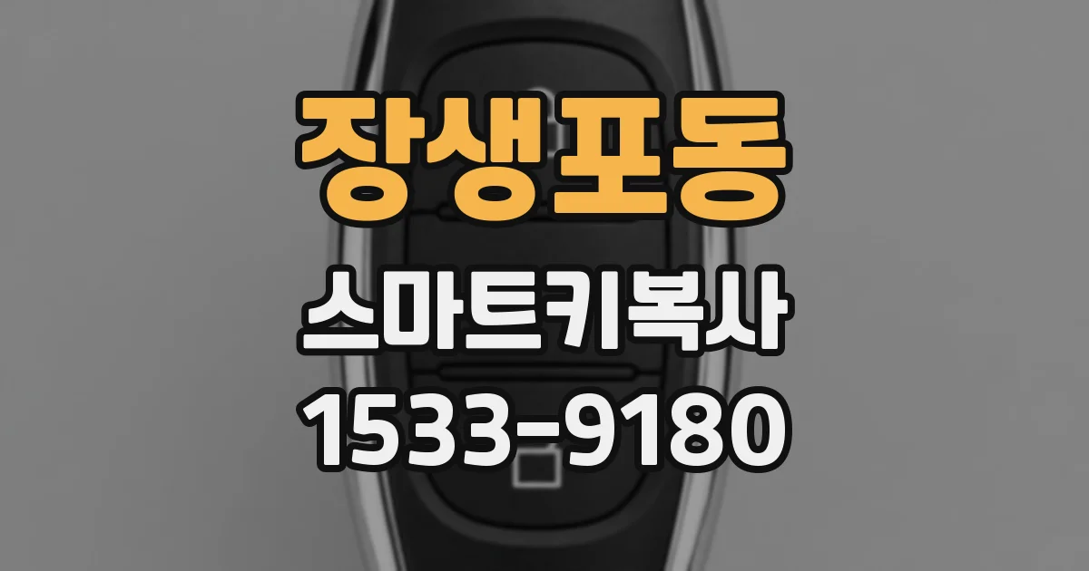 장생포동 스마트키복사