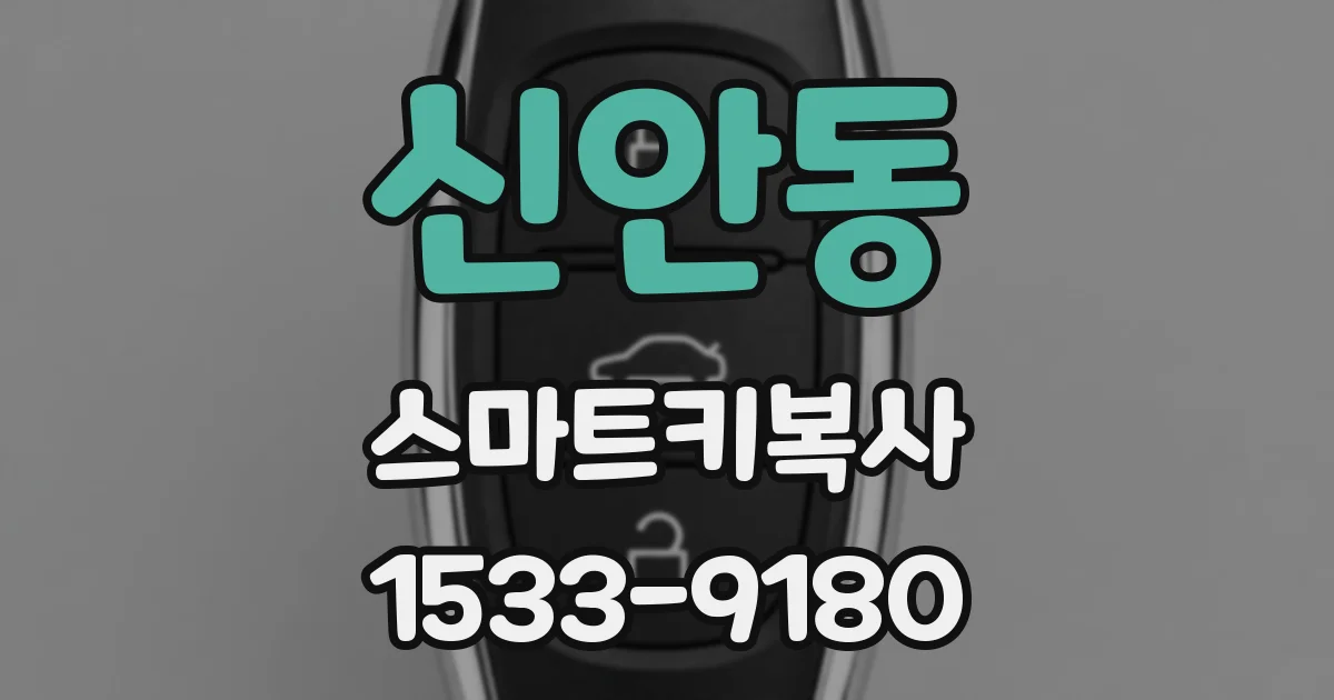 신안동 스마트키복사