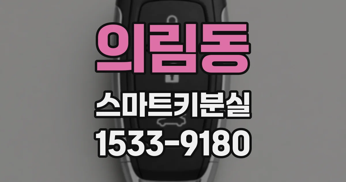 의림동 스마트키분실
