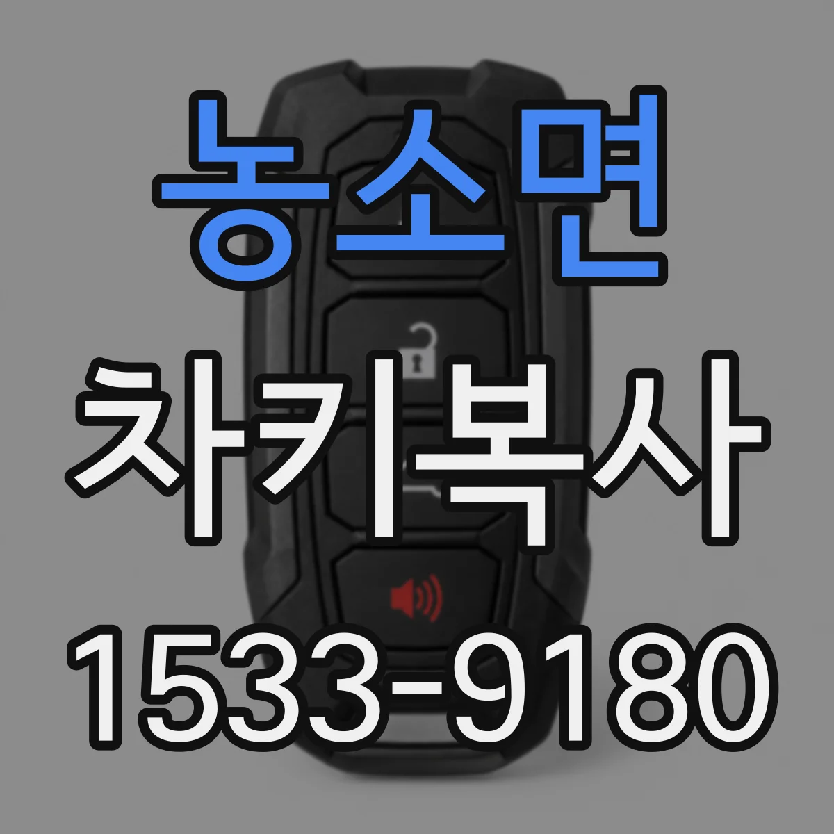 농소면 차키복사