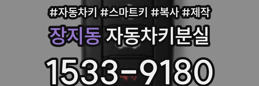 장지동 자동차키분실