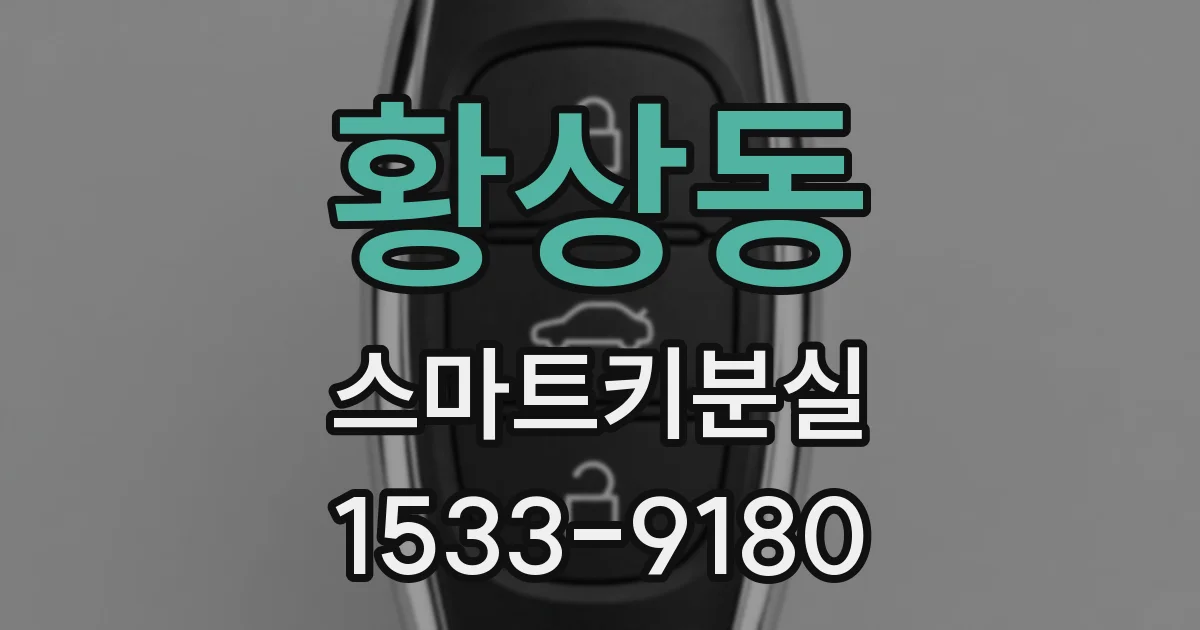 황상동 스마트키분실